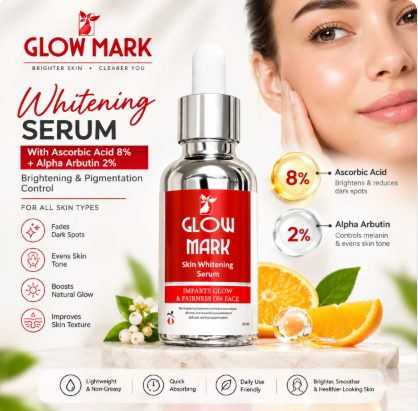 GlowMark Whitening Serum with Arbutin & Vitamin C
